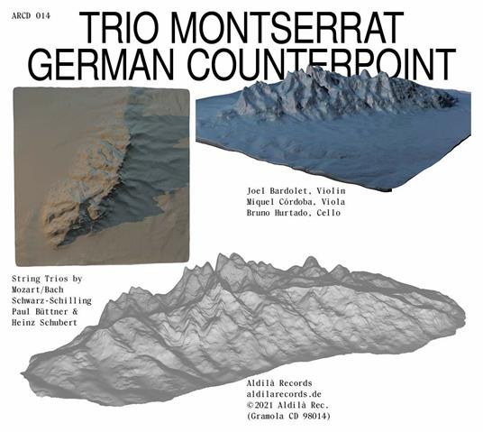 Trio Montserrat: German Counterpoint - CD Audio