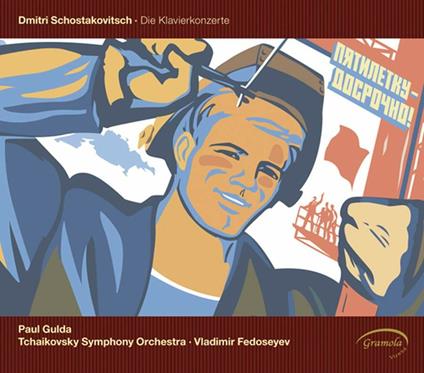 Concerti per pianoforte n.1, n.2 - CD Audio di Dmitri Shostakovich,Friedrich Gulda,Vladimir Fedoseyev,Moscow Radio Orchestra