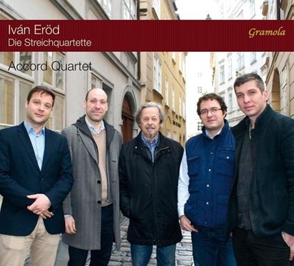 Die Streichquartette. Quartetto per archi - CD Audio di Ivan Erod,Accord Quartet
