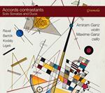 Amiram Ganz / Maxime Ganz: Accords Contrastants - Solo Sonatas and Duos