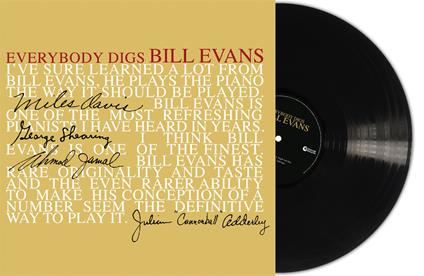 Everybody Digs Bill Evans - Vinile LP di Bill Evans