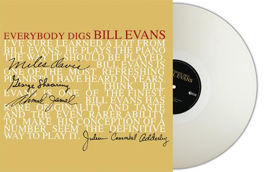 Everybody Digs Bill Evans (Coloured Vinyl) - Vinile LP di Bill Evans