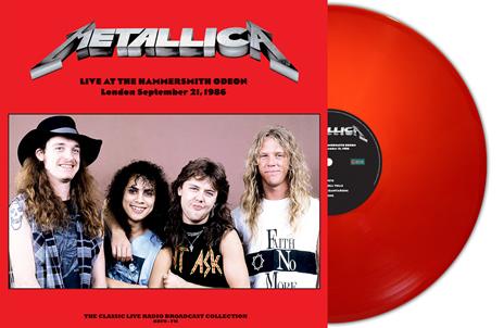 Live At The Hammersmith Odeon London 1986 (Red Vinyl) - Vinile LP di Metallica - 2
