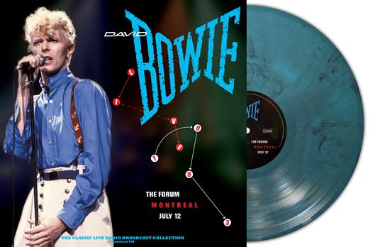 Live At The Forum In Montreal 12th July 1983 (Turquoise Marble Vinyl) - Vinile LP di David Bowie