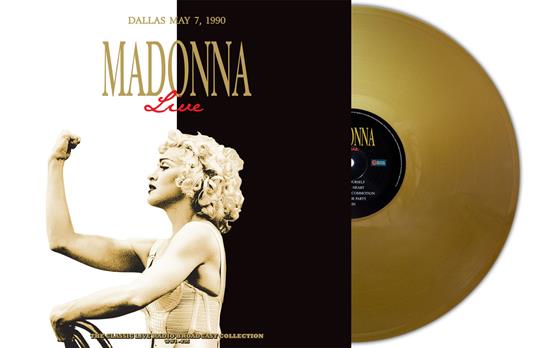 Live In Dallas 7th May 1990 (Coloured Vinyl) - Vinile LP di Madonna