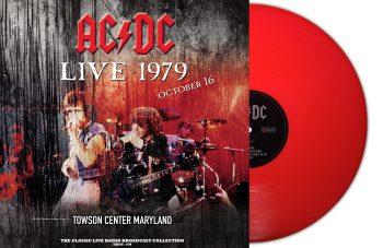 Live 1979 At Towson Center (Red Vinyl) - Vinile LP di AC/DC