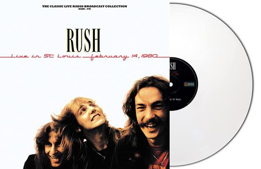 Live In St Louis February 14 1980 (Coloured) - Vinile LP di Rush