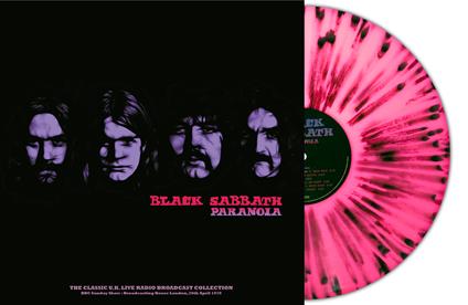Paranoia - BBC Sunday Show, London 1970 (Splatter Vinyl) - Vinile LP di Black Sabbath