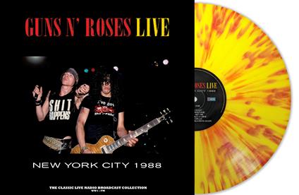 Live In New York City 1988 (Yellow-Red Vinyl) - Vinile LP di Guns N' Roses