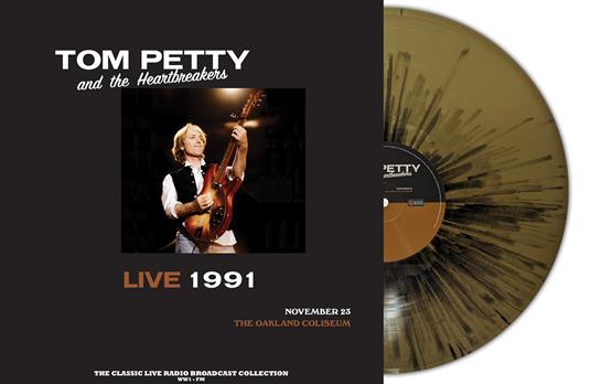 Live At The Oakland Coliseum 23rd November 1991 (Gold-Black Splatter Vinyl) - Vinile LP di Tom Petty