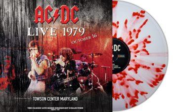 Live 1979 At Towson Center (Clear-Red Splatter Vinyl) - Vinile LP di AC/DC