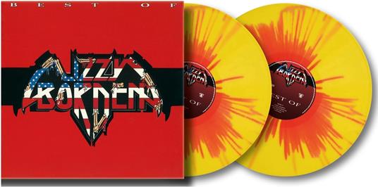 Best Of Lizzy Borden (Sunburst Yellow-Red Vinyl) - Vinile LP di Lizzy Borden