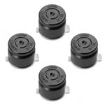 tasti in metallo a forma di proiettili per controller ps4 - ps3 dual shock 3/4