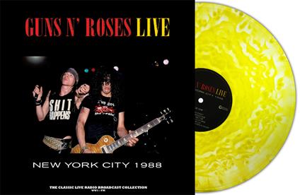 Live In New York City 1988 (Cloudy Vinyl) - Vinile LP di Guns N' Roses