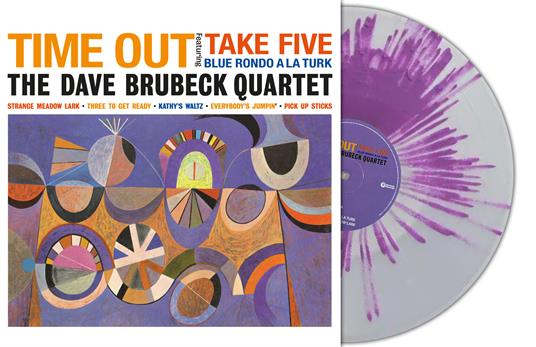 Time Out (Clear-Purple Splatter Vinyl) - Vinile LP di Dave Brubeck