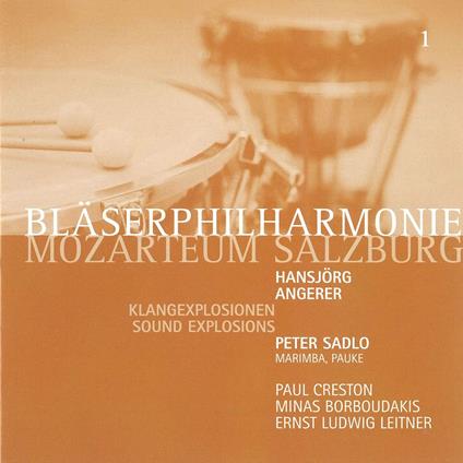 Klangexplosionen - CD Audio di Blaserphilharmonie Mozarteum