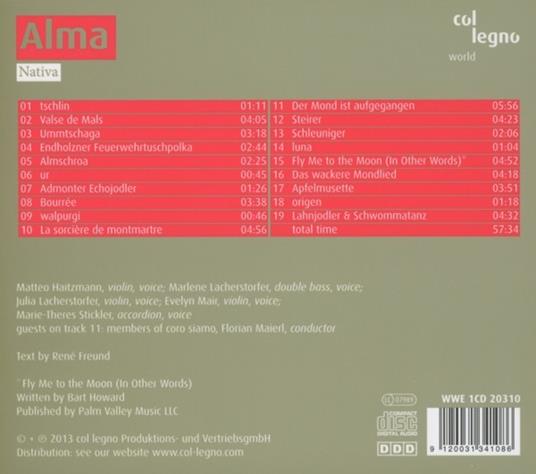 Nativa - CD Audio di Alma - 2