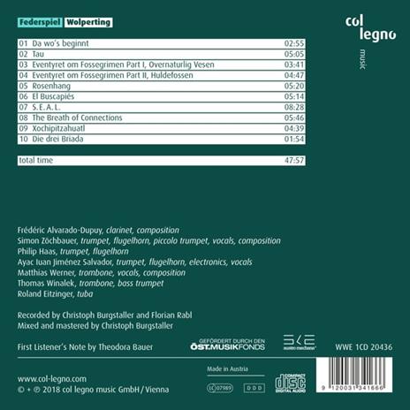 Wolperting - CD Audio di Federspiel - 2