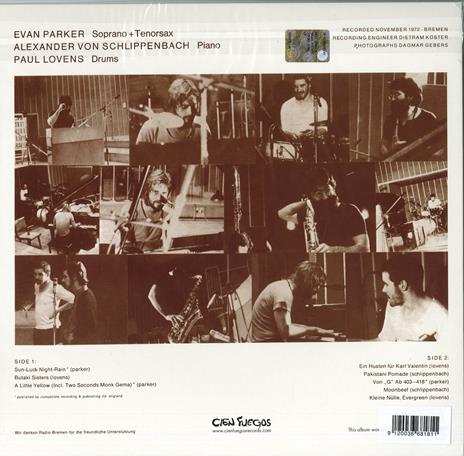 Pakistani Pomade - Vinile LP di Alexander von Schlippenbach - 2