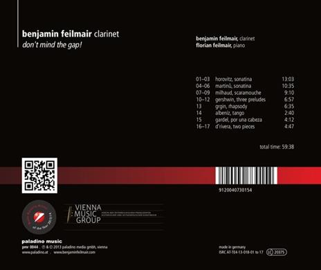 Don't Mind the Gap! - CD Audio di Benjamin Feilmair - 2