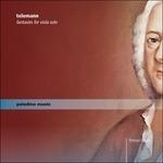 Fantasie per viola sola - CD Audio di Georg Philipp Telemann