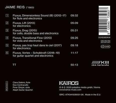 Jaime Reis - Fluxus - CD Audio - 2