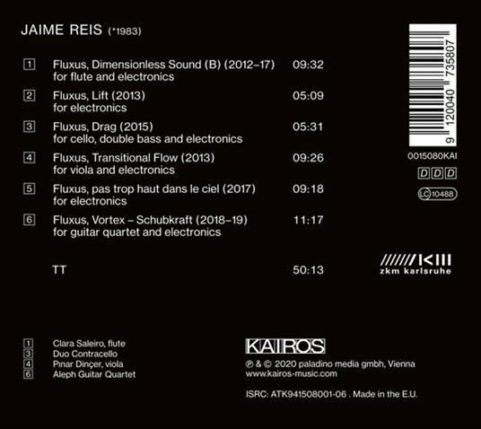 Jaime Reis - Fluxus - CD Audio - 2