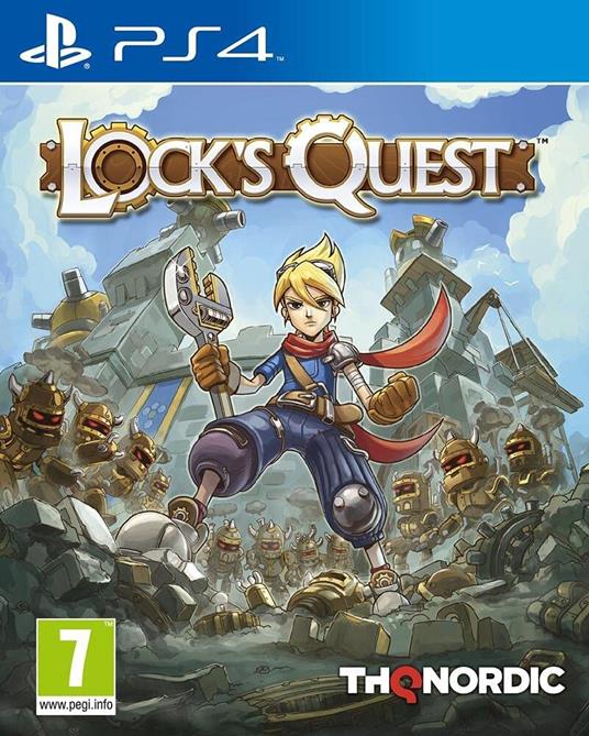 THQ Lock's Quest, PS4 Standard Multilingua PlayStation 4