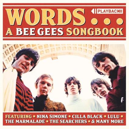 Words. A Bee Gees Songbook - CD Audio