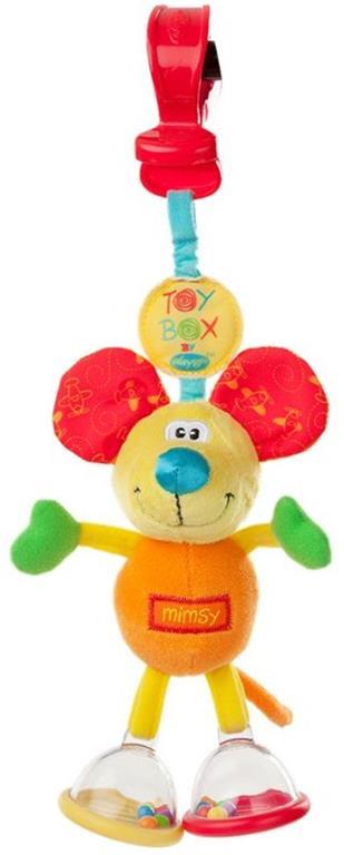 Playgro Toy Box Dingly Dangly Mimsy giocattolo da appendere per bambini
