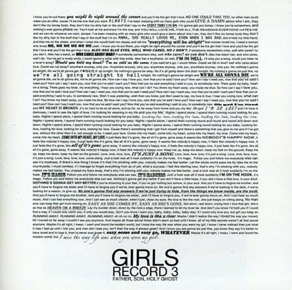 Father Son Holy Ghost - CD Audio di Girls