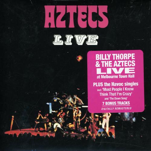Aztecs Live (Deluxe Edition) - CD Audio di Billy Thorpe and the Aztecs