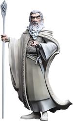 Il Signore degli Anelli Mini Epics - Statuetta in vinile Gandalf il bianco, 18 cm