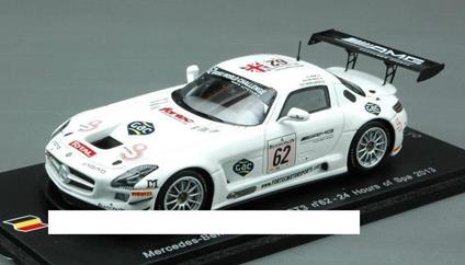 MERCEDES SLS AMG GT3 N.62 31th SPA 2013 WEBB-WENDLINGER-BRUND