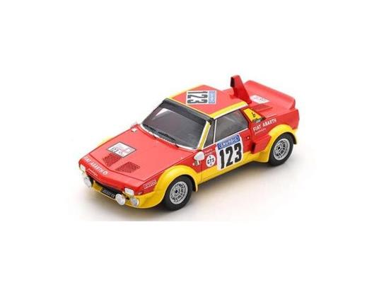 SPARK MODEL SF264 FIAT X 1/9 ABARTH N.123 TOUR D.FRANCE AUT.1974 G.PIANTA-F.ROSSETTI 1:43 Modellino