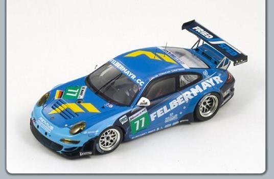 PORSCHE 997 GT3 RSR N.77 16th LM 2011 1:43 Modellino