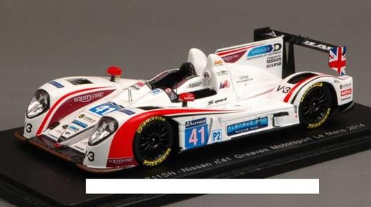 Spark. S4220. Miniature Veicolo. Modelli a Scala. Nissan Lmp2 Zytek Z11Sn. Le Mans 2014. Scala 1/43