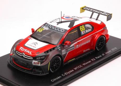 Citroen C-Elisee #68 Winner R2 Japan 2016 Yvan Muller 1:43 Model S5096 - 2