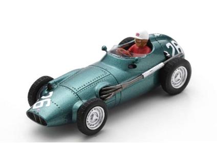 SPARK MODEL S5728 BRM P25 LES LESTON 1957 N.26 BRITISH GP 1:43 Modellino