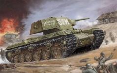 Russian Kv-1's Ehkranami 1:35 Plastic Model Kit Riptr 00357