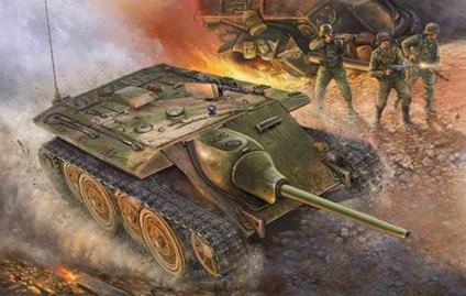 German E-10 Tank 1:35 Plastic Model Kit RIPTR 00385