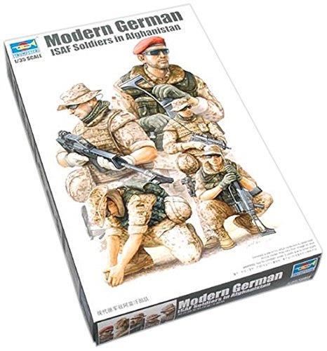 Modern German ISAF NATO Soldiers in Afghanistan Figure Plastic Kit 1:35 Model TP0421