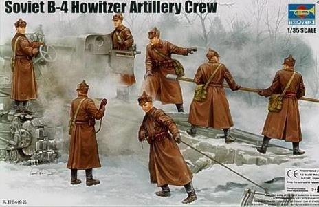 Trumpeter 00427 Foviet B-4 Artillery Crew Modellino