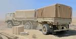 M1082 LMTVT Trailer Rimorchio 1:35 Plastic Model Kit RIPTR 01010