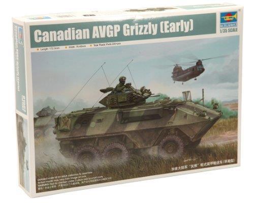 Canadian Grizzly 6X6 Apc (Early Ver.) Tank Plastic Kit 1:35 Model Tp1502
