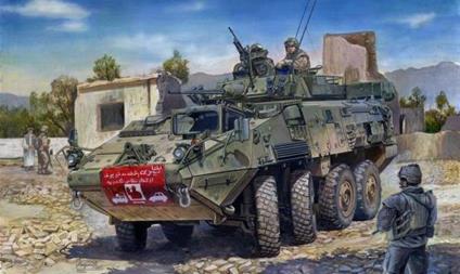 LAV-III 8x8 Kodiak Light Armored Vehicle 1:35 Plastic Model Kit RIPTR 01519
