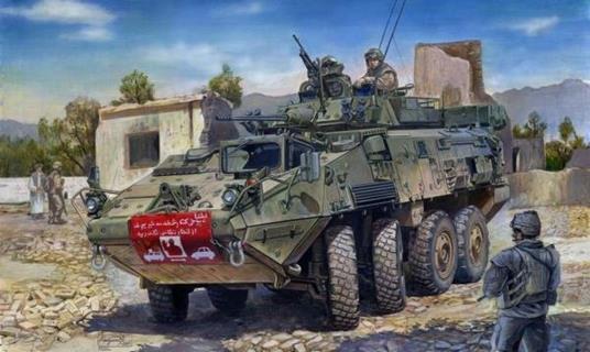 LAV-III 8x8 Kodiak Light Armored Vehicle 1:35 Plastic Model Kit RIPTR 01519