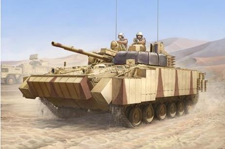 Bmp-3 Uae With Era Titles And Combined Screen Tank 1:35 Plastic Model Kit Riptr 01532 - 2