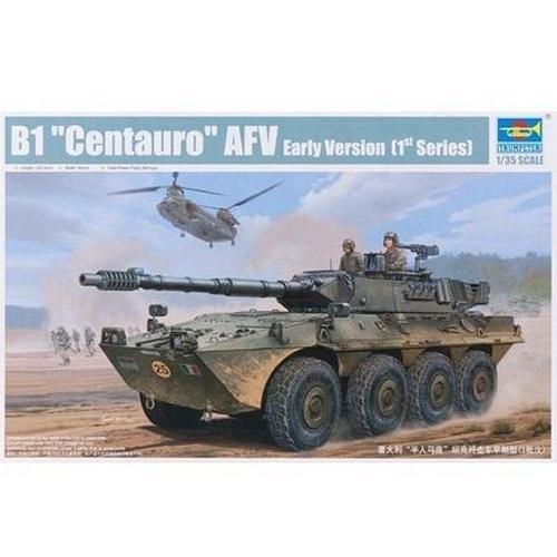 Italian B1 Centauro 1St Series Tank Destroyer Early Version Plastic Kit 1:35 Model Tp1562 - 2