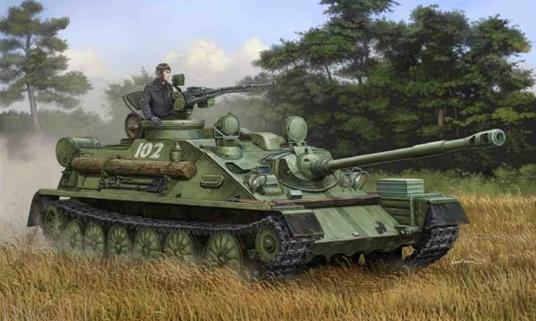 Asu-85 Airborne Self-Propelled Gun Mod. 1970 Tank 1:35 Plastic Model Kit Riptr 01589